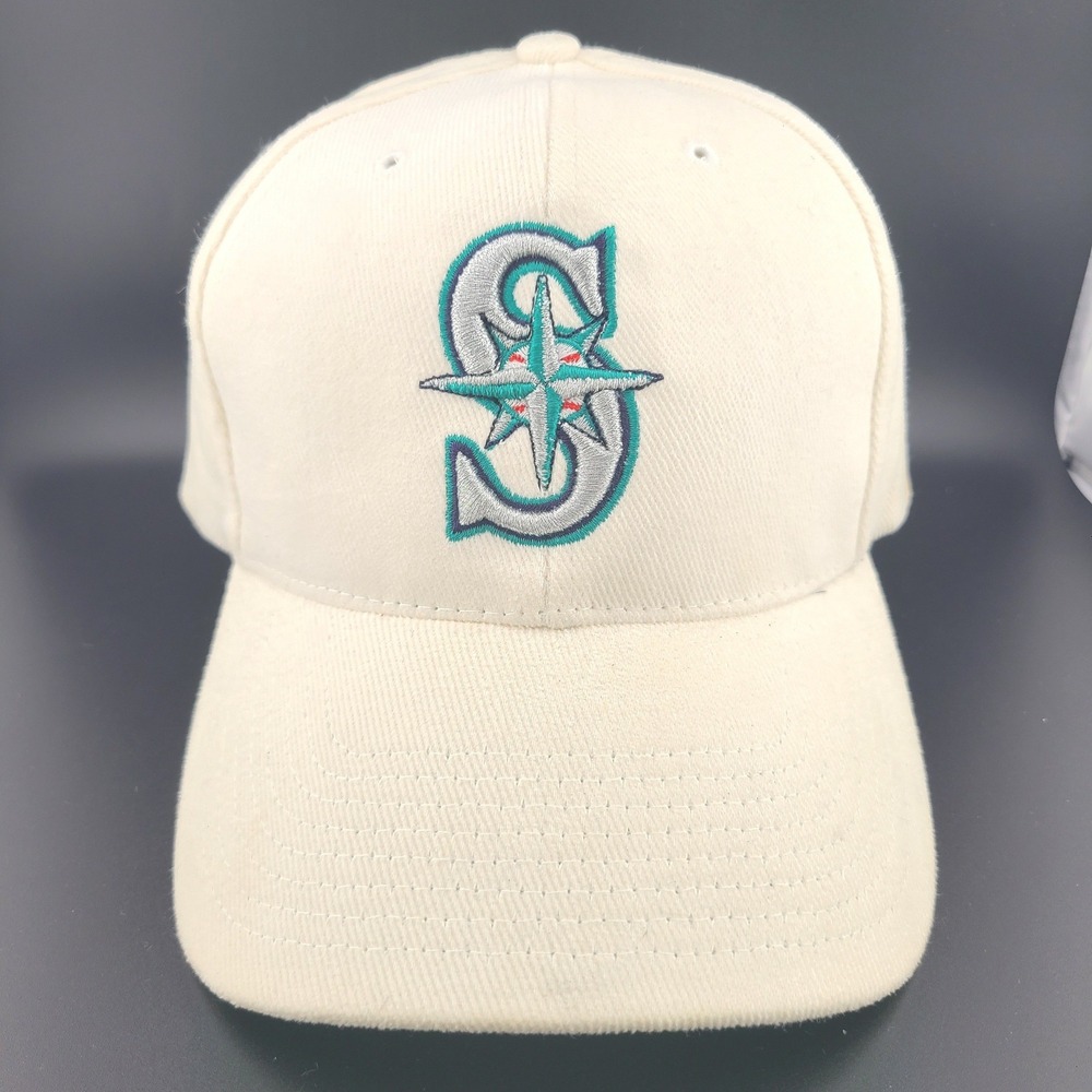 Vintage 90s Seattle Mariners Twins Enterprise Snapback Hat Deadstock MLB NWT